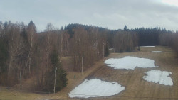 Dojezd hlavní sjezdovky