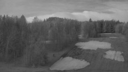 Dojezd hlavní sjezdovky