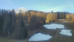 Dojezd hlavní sjezdovky