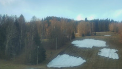 Dojezd hlavní sjezdovky