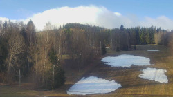 Dojezd hlavní sjezdovky