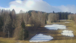 Dojezd hlavní sjezdovky