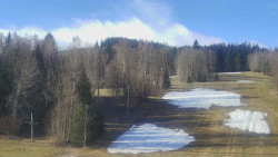 Dojezd hlavní sjezdovky