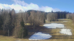 Dojezd hlavní sjezdovky