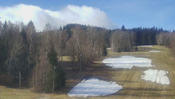 Dojezd hlavní sjezdovky