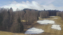 Dojezd hlavní sjezdovky