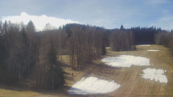 Dojezd hlavní sjezdovky