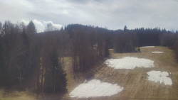 Dojezd hlavní sjezdovky