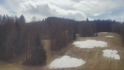 Dojezd hlavní sjezdovky