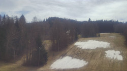 Dojezd hlavní sjezdovky