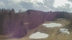 Dojezd hlavní sjezdovky