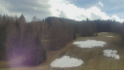 Dojezd hlavní sjezdovky