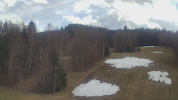 Dojezd hlavní sjezdovky