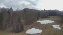 Dojezd hlavní sjezdovky