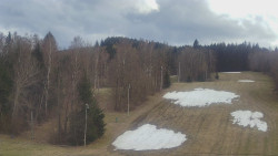 Dojezd hlavní sjezdovky