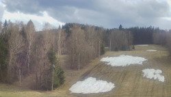 Dojezd hlavní sjezdovky