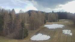 Dojezd hlavní sjezdovky