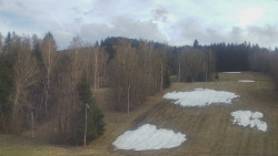 Dojezd hlavní sjezdovky