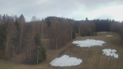 Dojezd hlavní sjezdovky