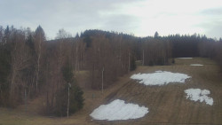 Dojezd hlavní sjezdovky