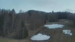 Dojezd hlavní sjezdovky