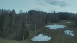 Dojezd hlavní sjezdovky