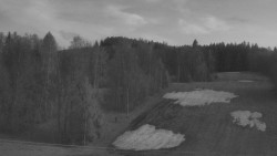 Dojezd hlavní sjezdovky