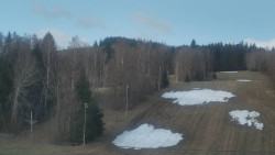 Dojezd hlavní sjezdovky