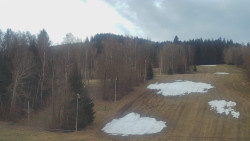 Dojezd hlavní sjezdovky