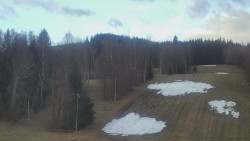 Dojezd hlavní sjezdovky