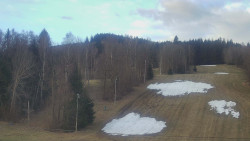 Dojezd hlavní sjezdovky