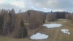 Dojezd hlavní sjezdovky