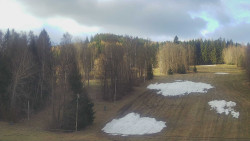 Dojezd hlavní sjezdovky