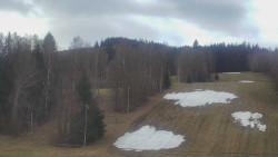 Dojezd hlavní sjezdovky