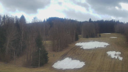 Dojezd hlavní sjezdovky