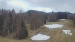 Dojezd hlavní sjezdovky