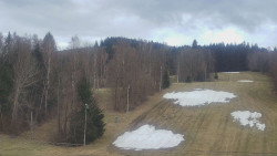 Dojezd hlavní sjezdovky