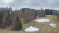 Dojezd hlavní sjezdovky