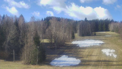 Dojezd hlavní sjezdovky