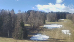 Dojezd hlavní sjezdovky