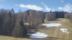 Dojezd hlavní sjezdovky