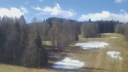 Dojezd hlavní sjezdovky