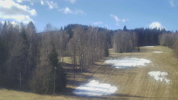 Dojezd hlavní sjezdovky