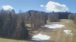 Dojezd hlavní sjezdovky