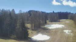 Dojezd hlavní sjezdovky