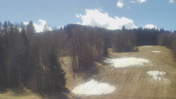 Dojezd hlavní sjezdovky