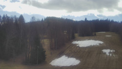 Dojezd hlavní sjezdovky