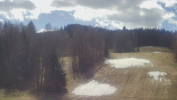 Dojezd hlavní sjezdovky