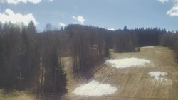 Dojezd hlavní sjezdovky