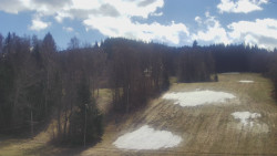 Dojezd hlavní sjezdovky